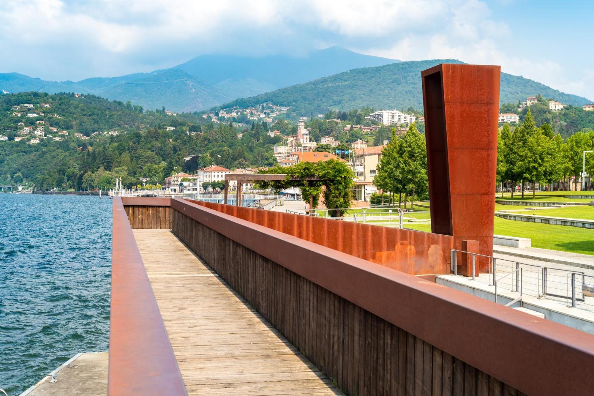 Residenza Oleandro Lake View Luino Center - Happy Rentals Exteriör bild